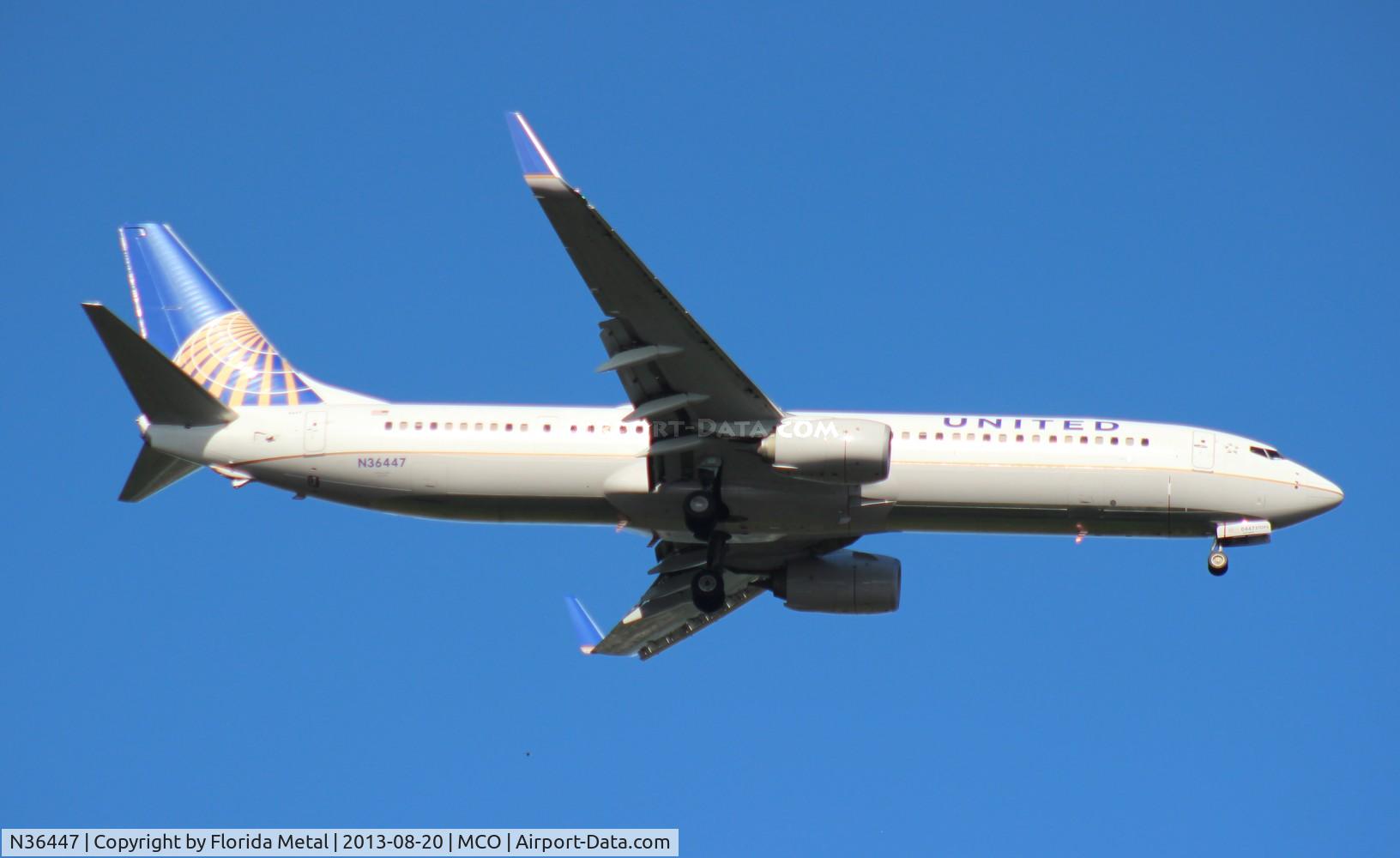 N36447, 2012 Boeing 737-924/ER C/N 31650, United 737-900