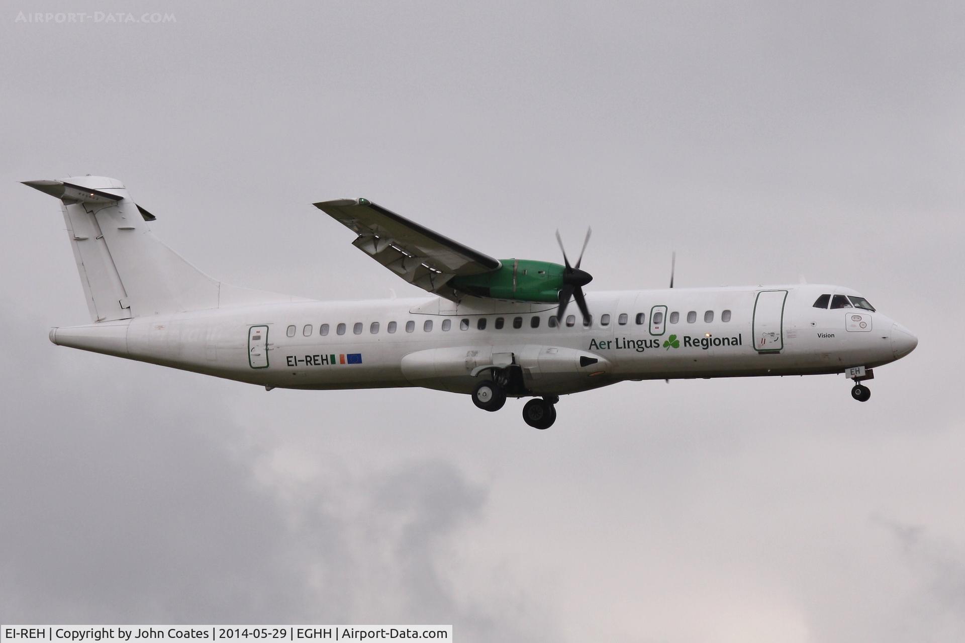 EI-REH, 1991 ATR 72-202 C/N 260, Arriving 08