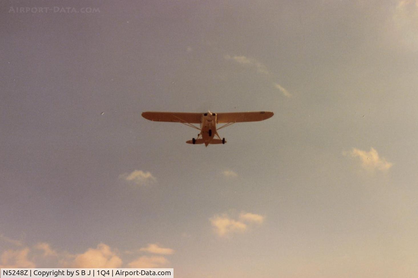 N5248Z, 1961 Piper PA-22-108 Colt C/N 22-8931, 48Z on short final.