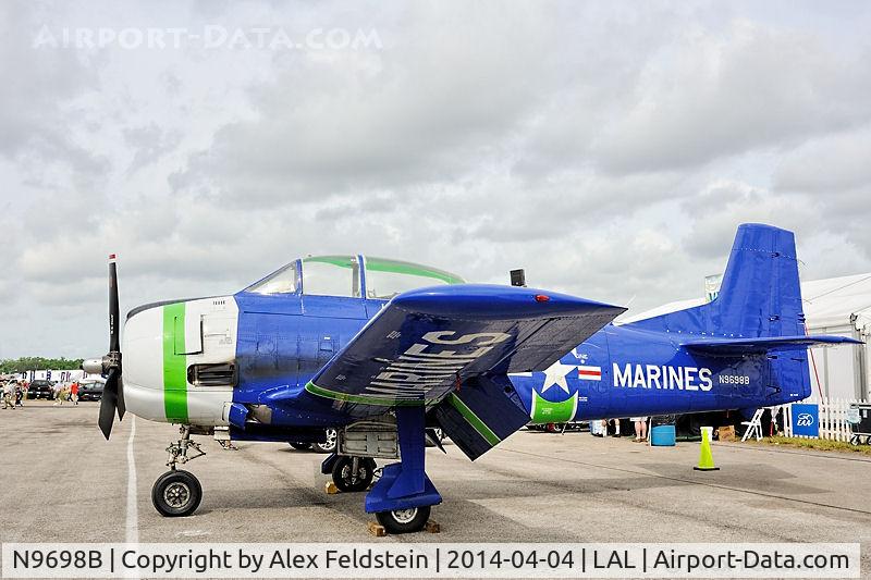 N9698B, 1950 North American T-28A Trojan C/N 50-225, Sun-N-Fun