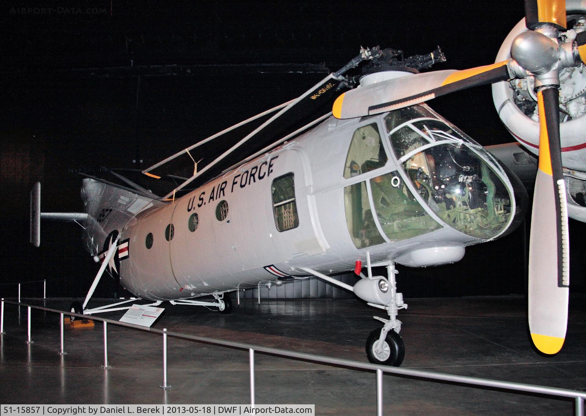 51-15857, 1951 Piasecki H-21B Workhorse C/N B.4, In combat, this helicopter earned her nickname of 