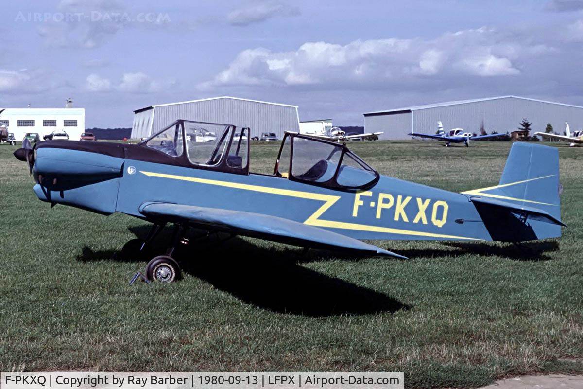 F-PKXQ, Druine D-5C C/N 60, Druine D.5C Turbi [60] Chavenay~F 13/09/1980
