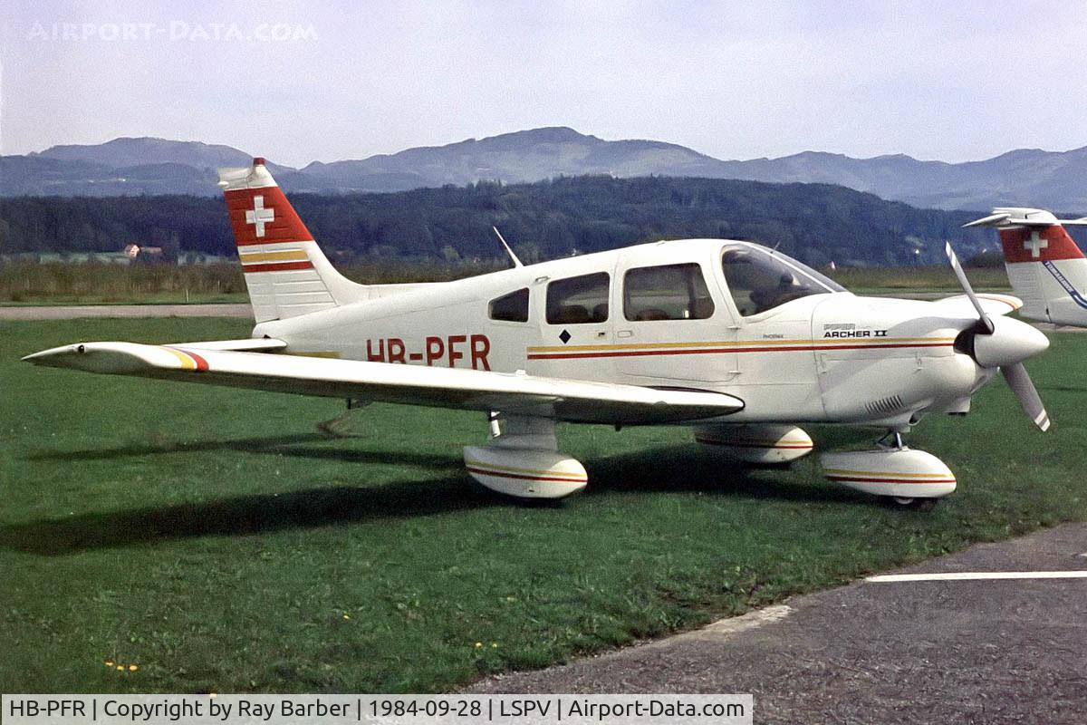HB-PFR, Piper PA-28-181 Archer II C/N 28-8090371, Piper PA-28-181 Archer II [28-8090371] Wangen/Lachen~HB 28/09/1984