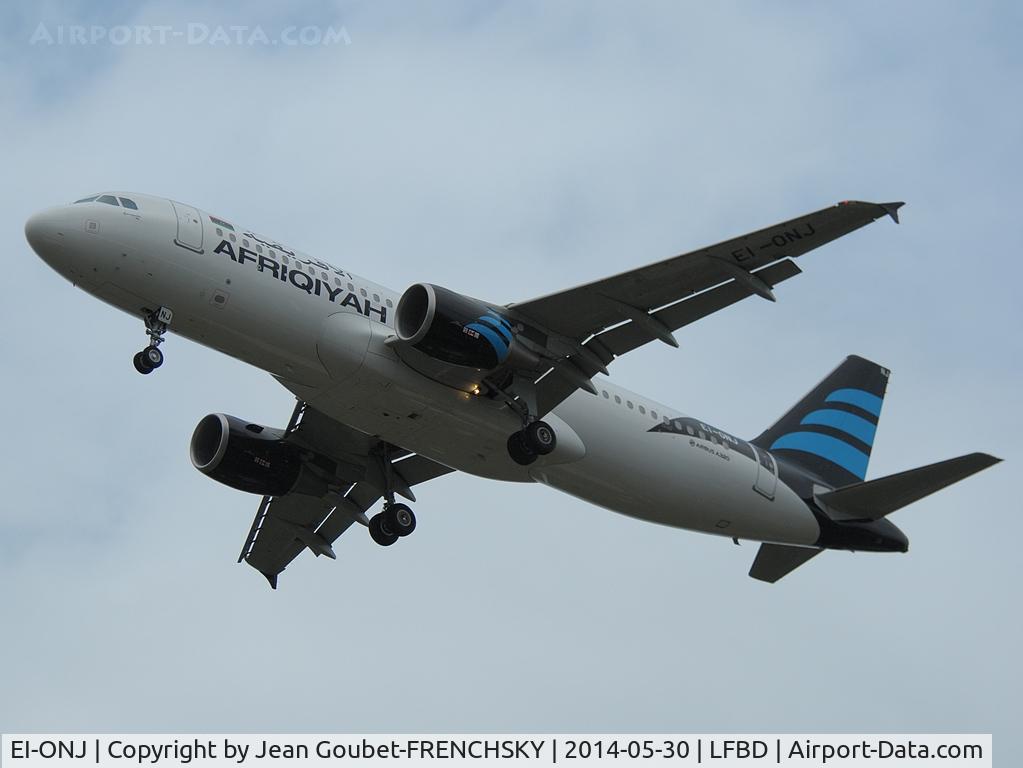 EI-ONJ, 2010 Airbus A320-214 C/N 4203, Afriqiyah touch and go runway 23