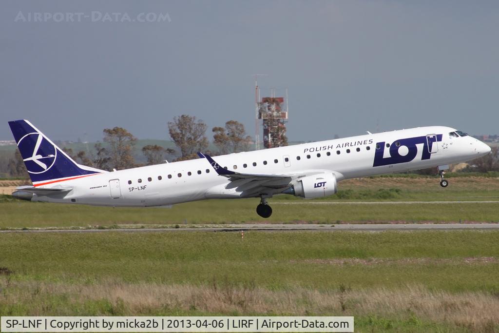 SP-LNF, 2013 Embraer 195LR (ERJ-190-200LR) C/N 19000596, Take off