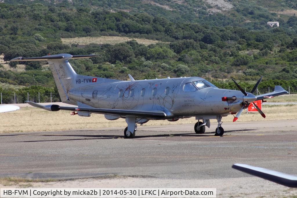 HB-FVM, 2011 Pilatus PC-12/47E C/N 1291, Parked