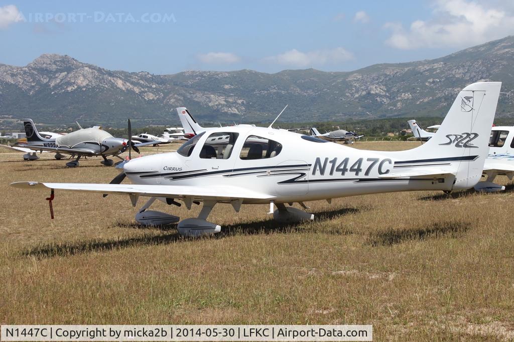 N1447C, 2003 Cirrus SR22 C/N 0498, Parked