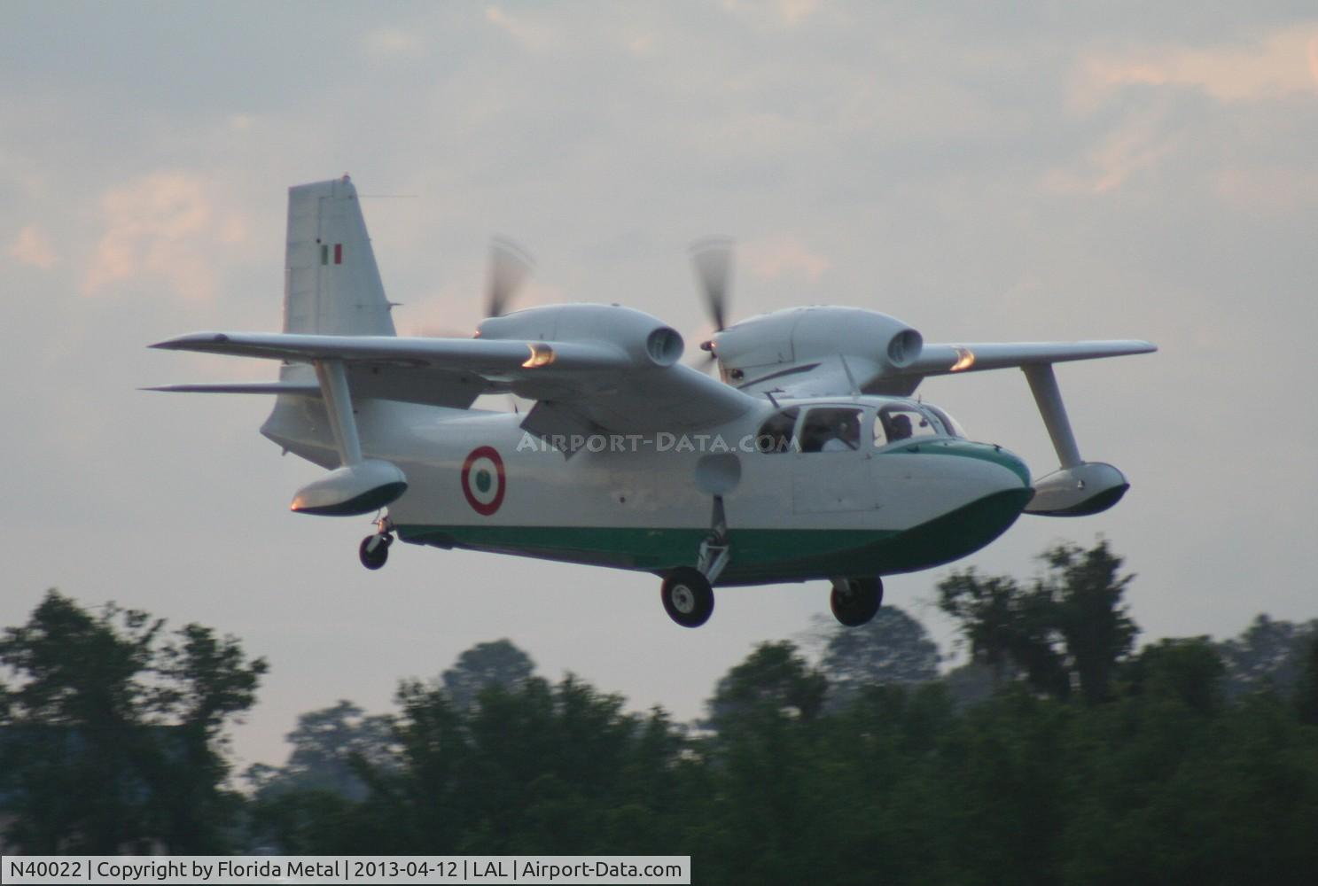 N40022, 1956 Piaggio P.136-L1 C/N 200, Piaggio P.136 at Sun N Fun