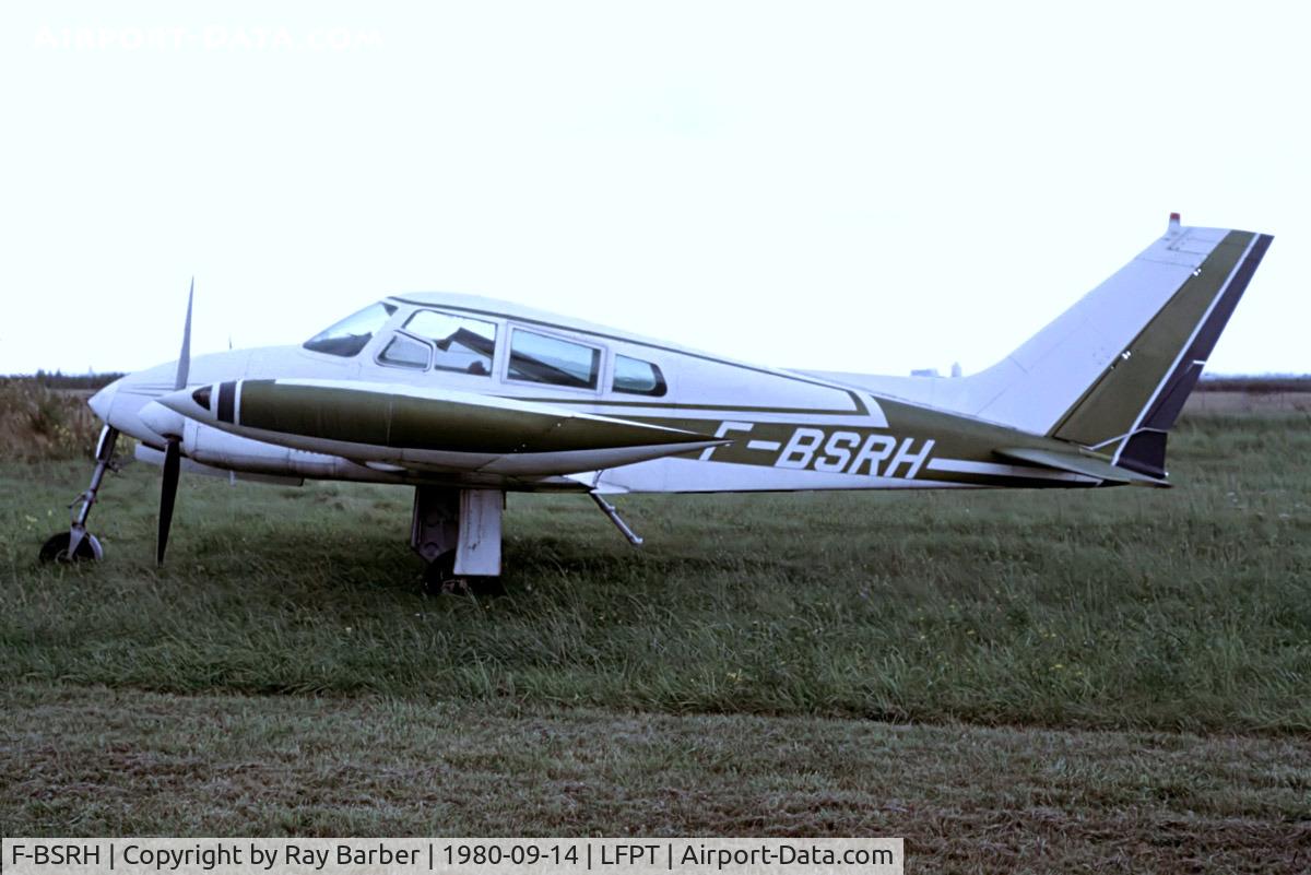 F-BSRH, Cessna 310G C/N 310G0149, F-BSRH   Cessna 310G [310G-0149] Pontoise~F 14/09/1980. From a slide.