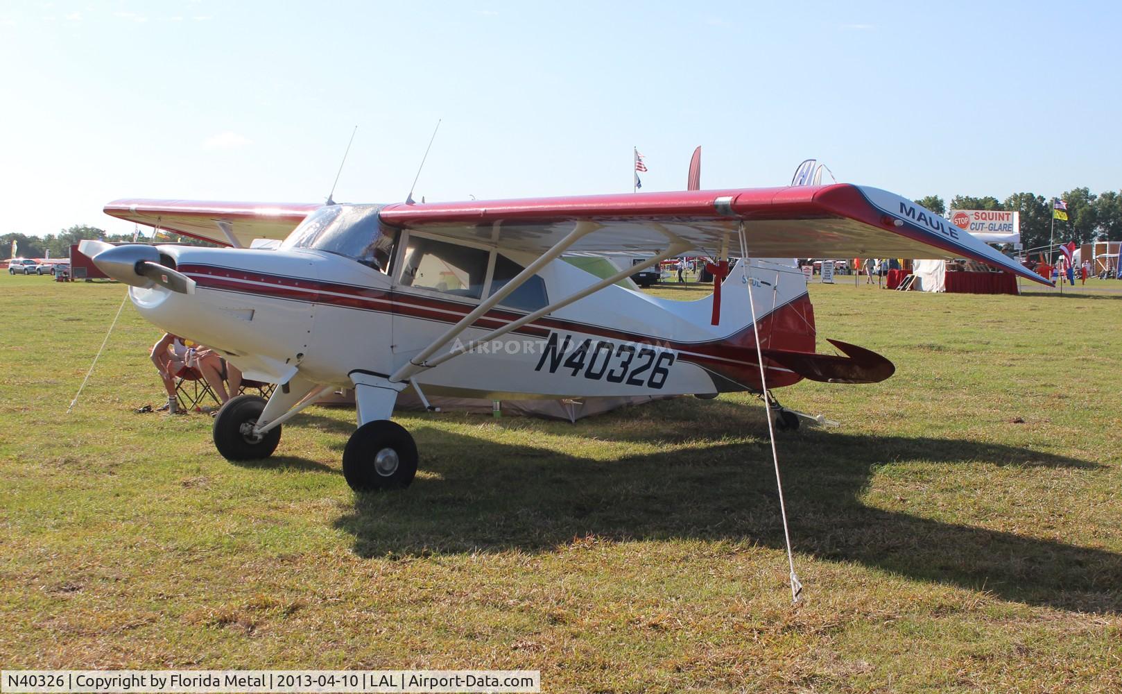 N40326, 1972 Maule M-4-220C Strata Rocket C/N 2101C, Maule M-4-220C