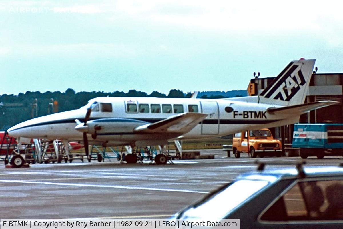 F-BTMK, 1970 Beech 99A C/N U-130, Beech 99A [U-130] (T.A.T.) Toulouse-Blagnac~F 21/09/1982