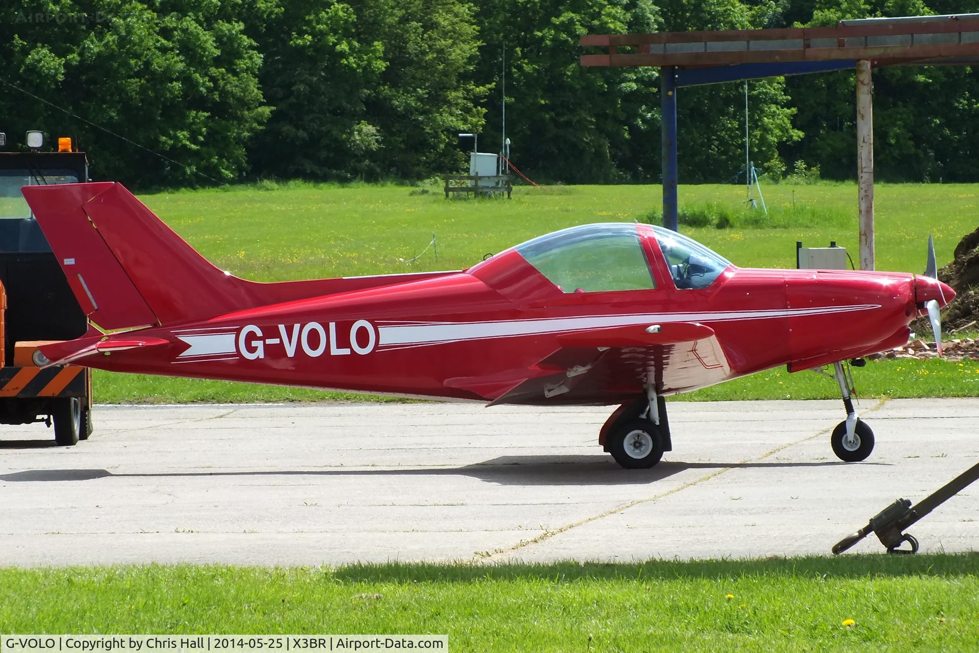 G-VOLO, 2005 Alpi Aviation Pioneer 300 C/N PFA 330-14389, visitor at the Cold War Jets Open Day 2014