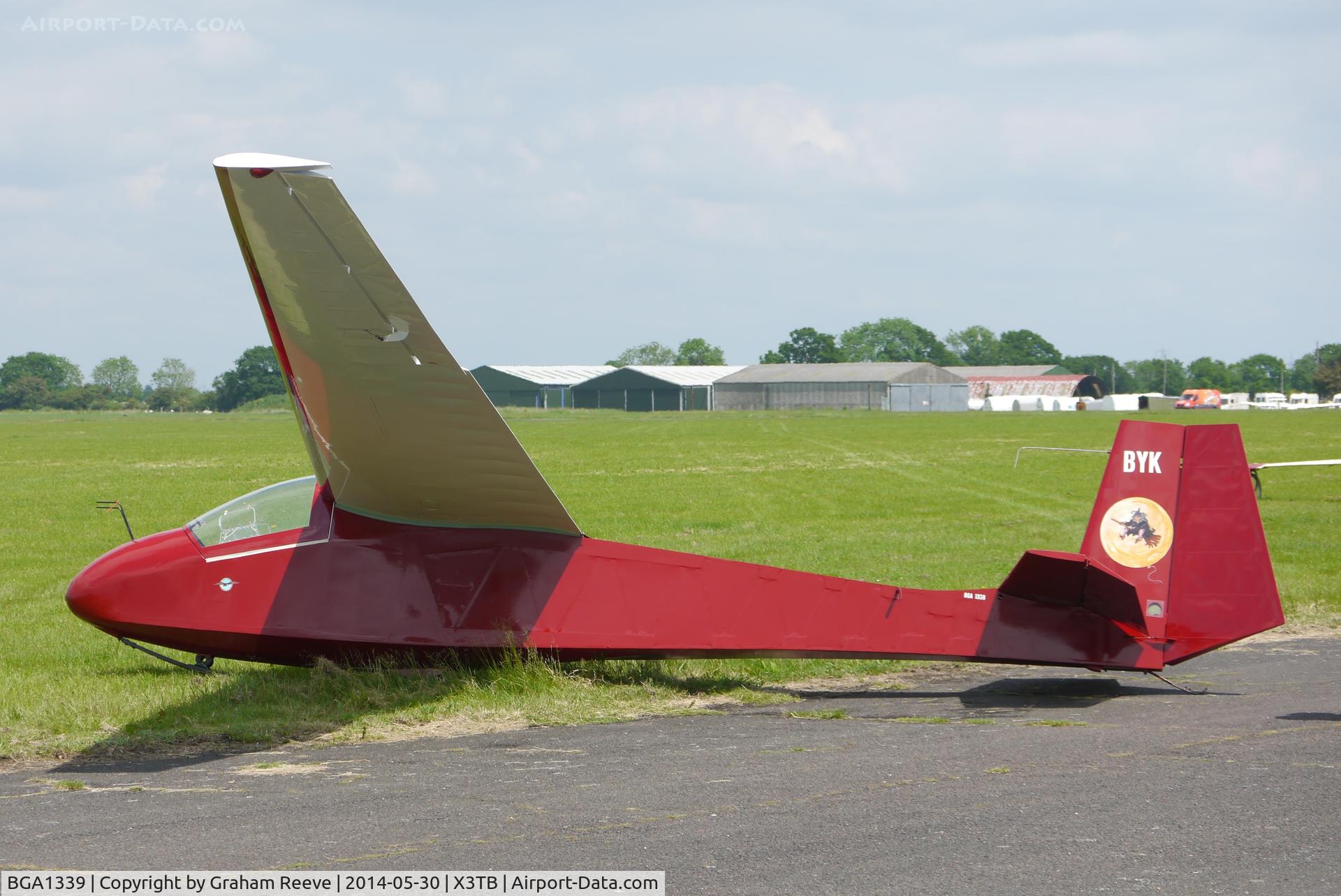 BGA1339, Slingsby T-45 Swallow C/N 1566, Parked at Tibenham.
