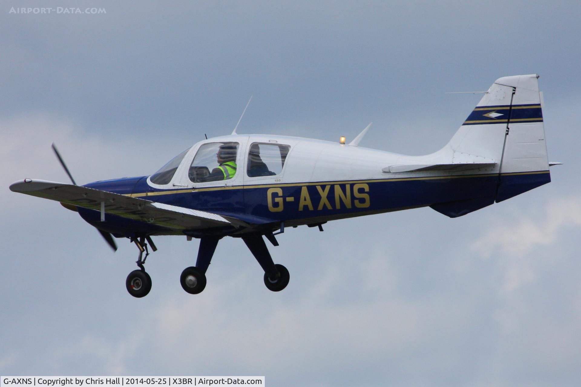 G-AXNS, 1969 Beagle B-121 Pup Series 2 (Pup 150) C/N B121-110, visitor at the Cold War Jets Open Day 2014
