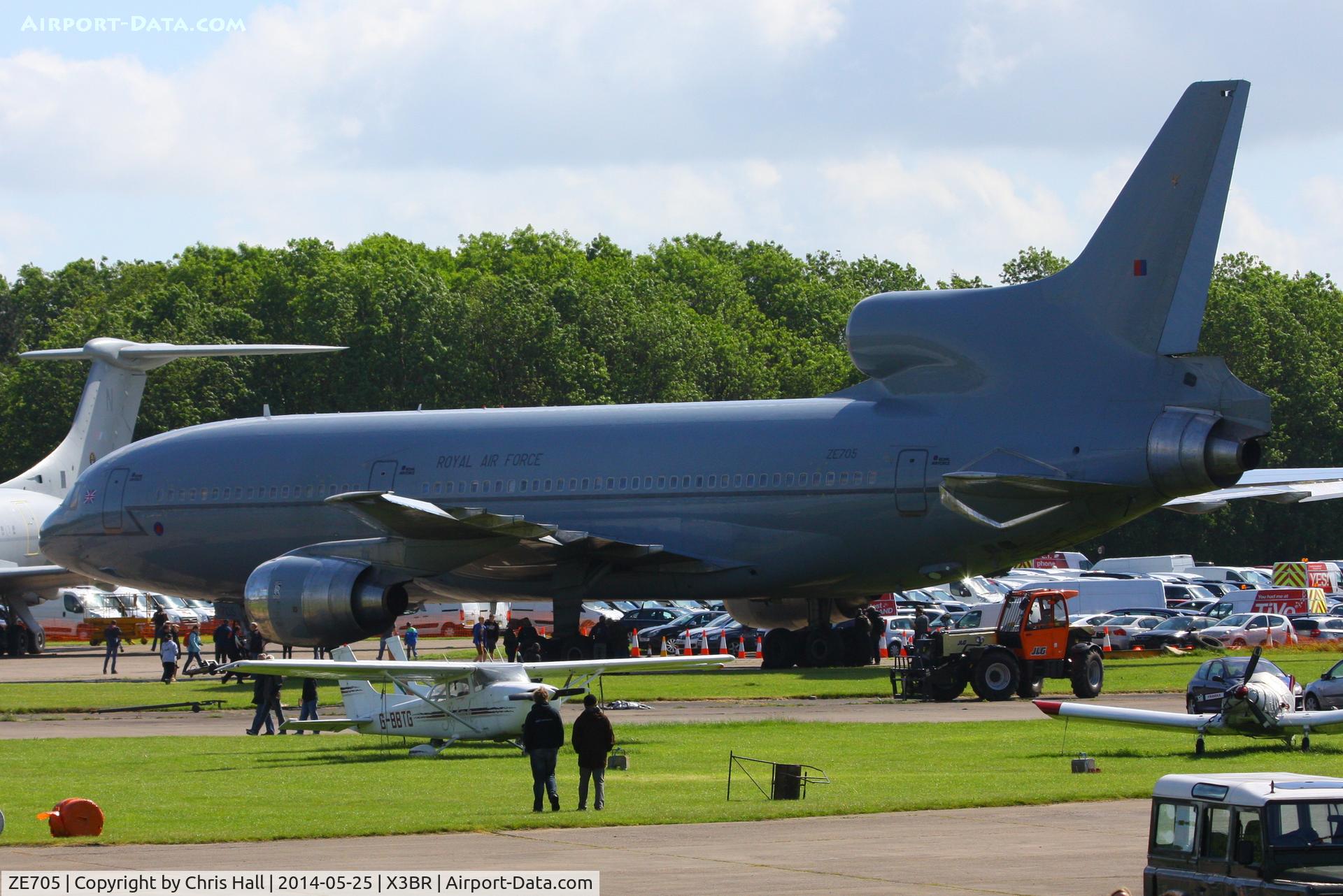 ZE705, Lockheed L-1011-385-3 TriStar C2 (500) C/N 193Y-1188, stored at Bruntingthorpe