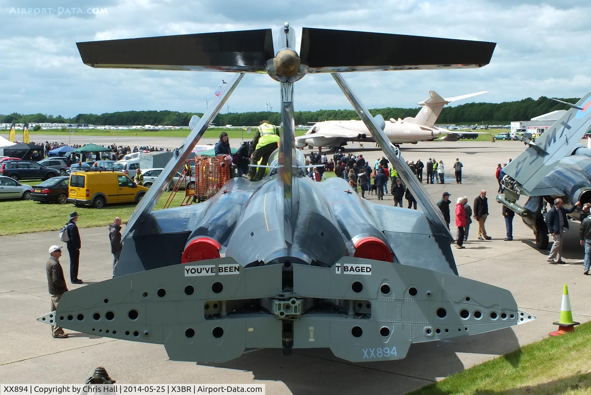 XX894, 1975 Hawker Siddeley Buccaneer S.2B C/N B3-03-74, at the Cold War Jets Open Day 2014