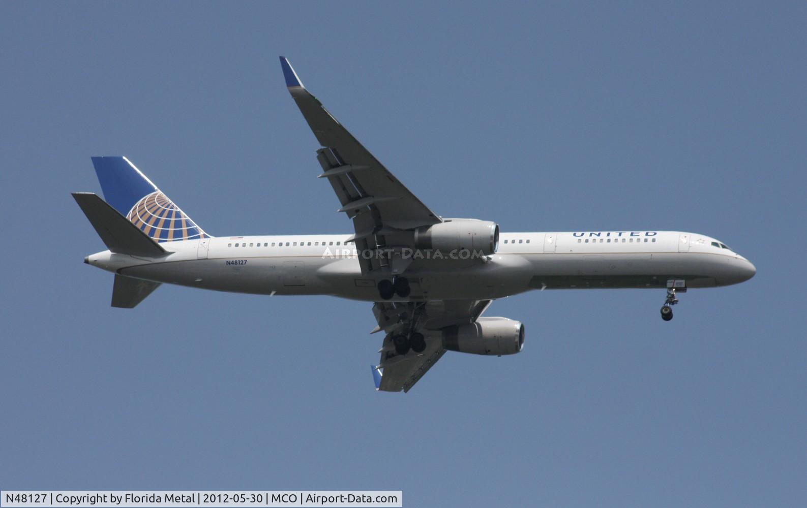 N48127, 1998 Boeing 757-224 C/N 28968, United 757-200