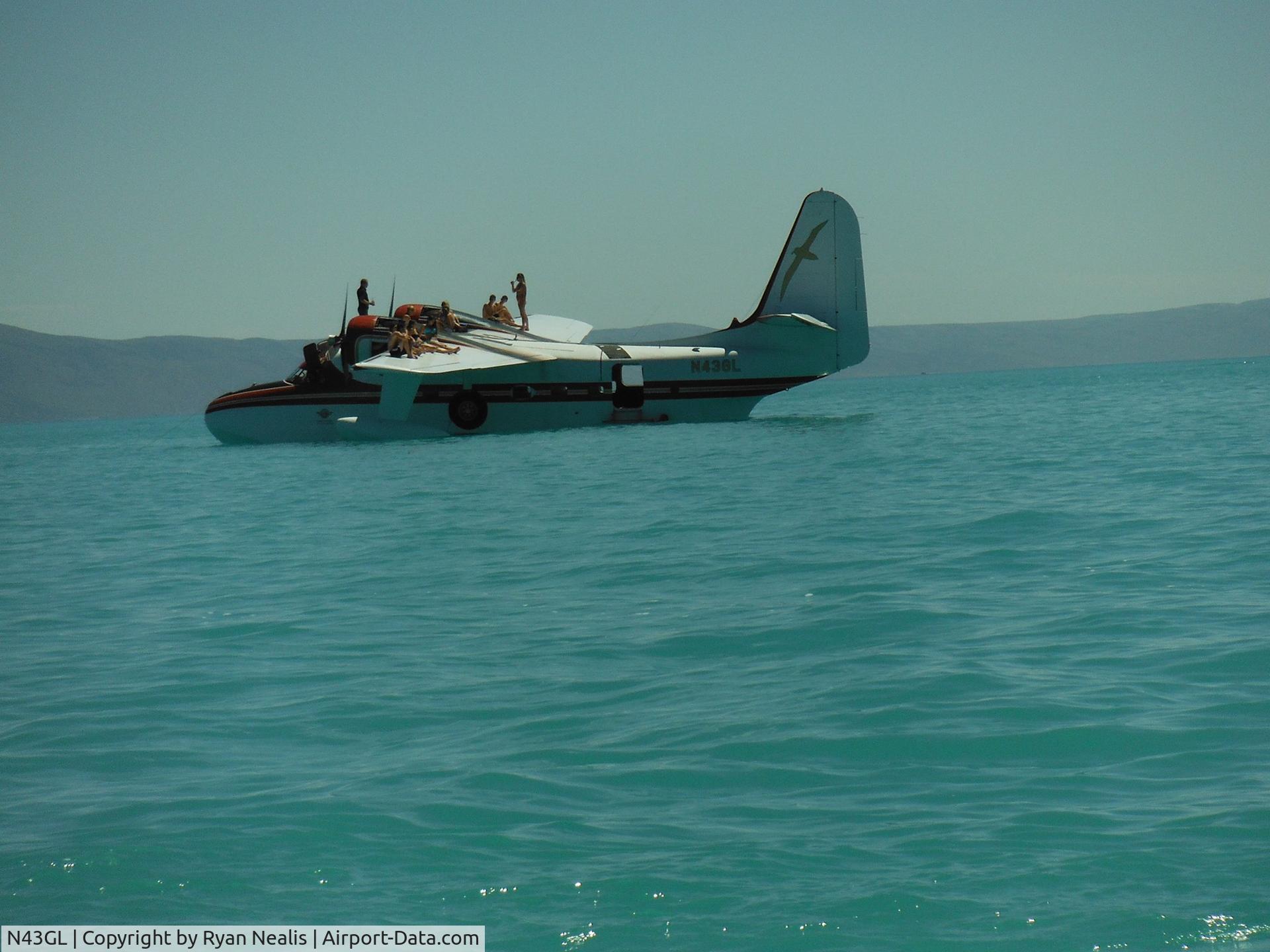 N43GL, 1954 Grumman HU-16C (UF-1) Albatross C/N G-367, Landed @ Bear Lake Idaho last year.  Nice sight and hope to see it again