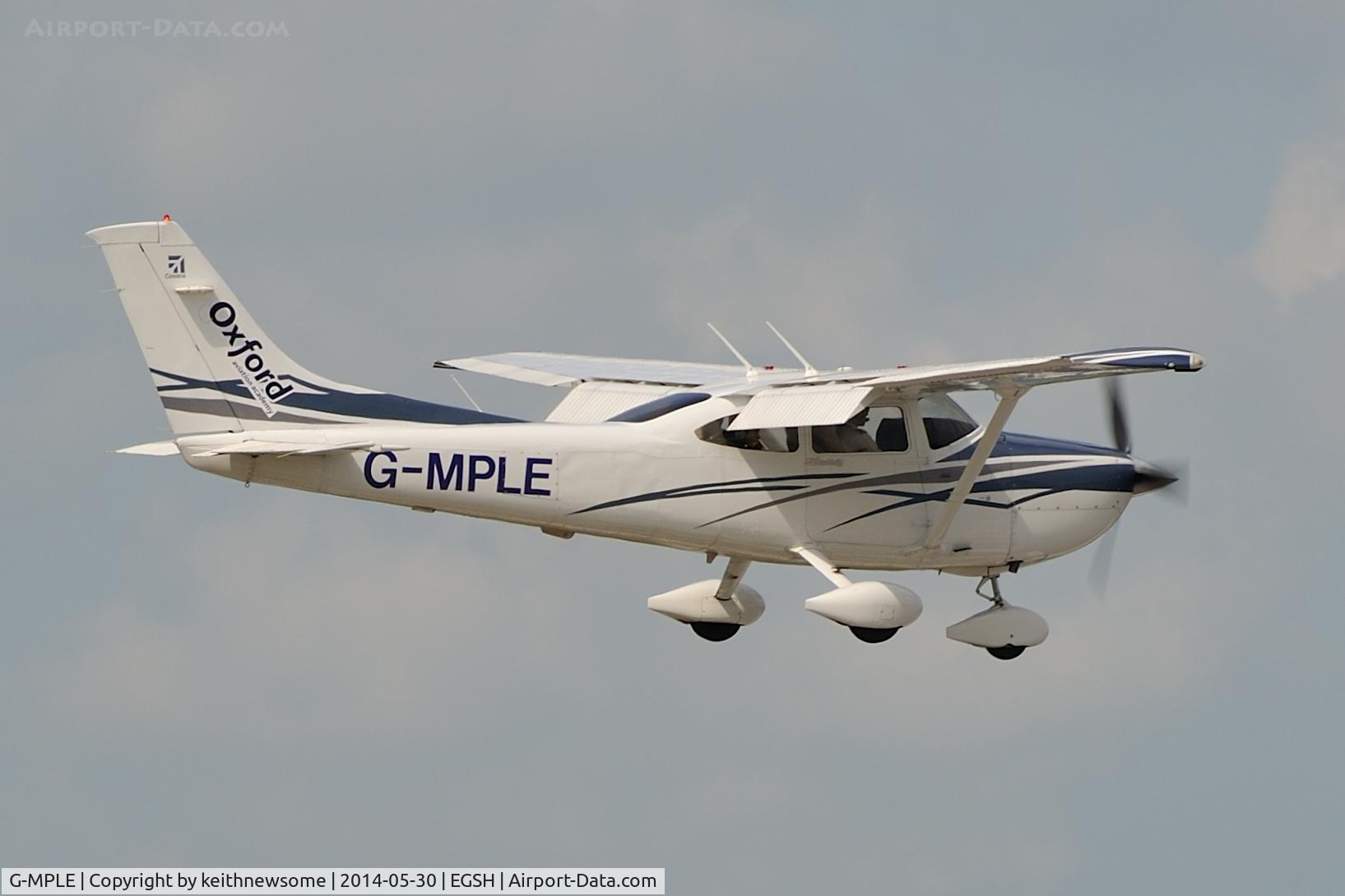 G-MPLE, 2007 Cessna 182T Skylane C/N 18282039, New Visitor.
