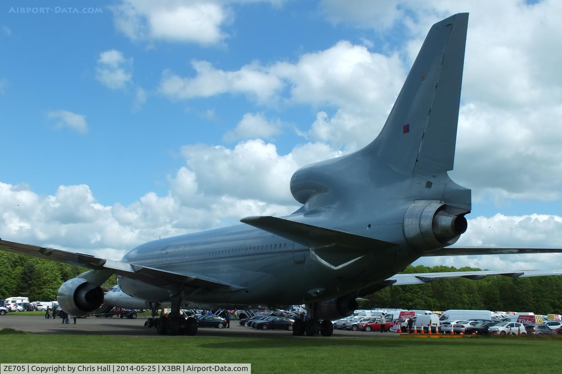 ZE705, Lockheed L-1011-385-3 TriStar C2 (500) C/N 193Y-1188, stored at Bruntingthorpe