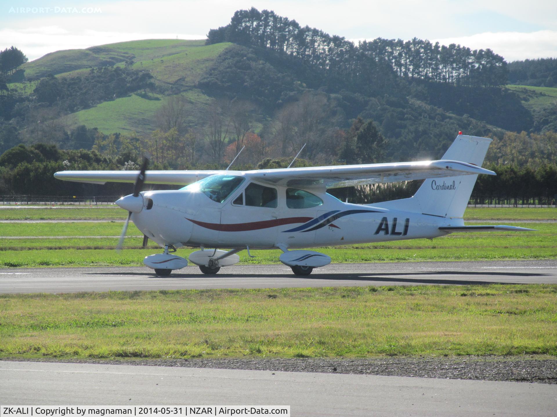 ZK-ALI, Cessna 177B Cardinal C/N 17701876, Nice lines on this Ardmore resident