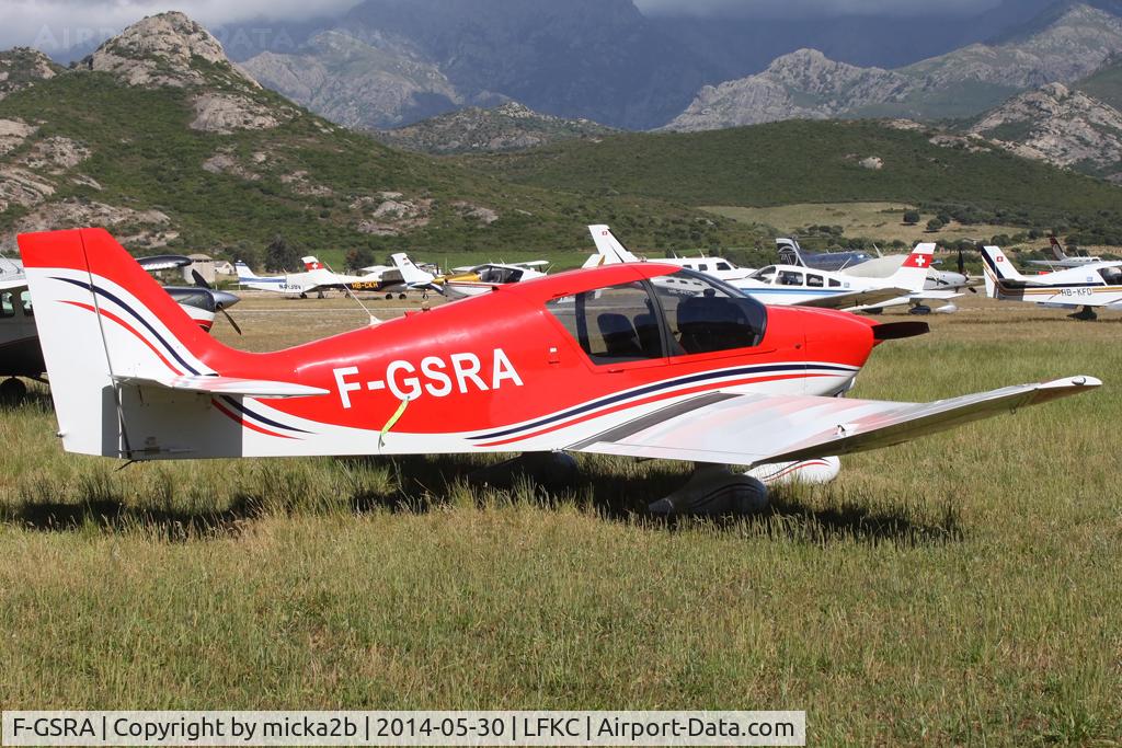 F-GSRA, Robin DR-400-140B Major C/N 2372, Parked