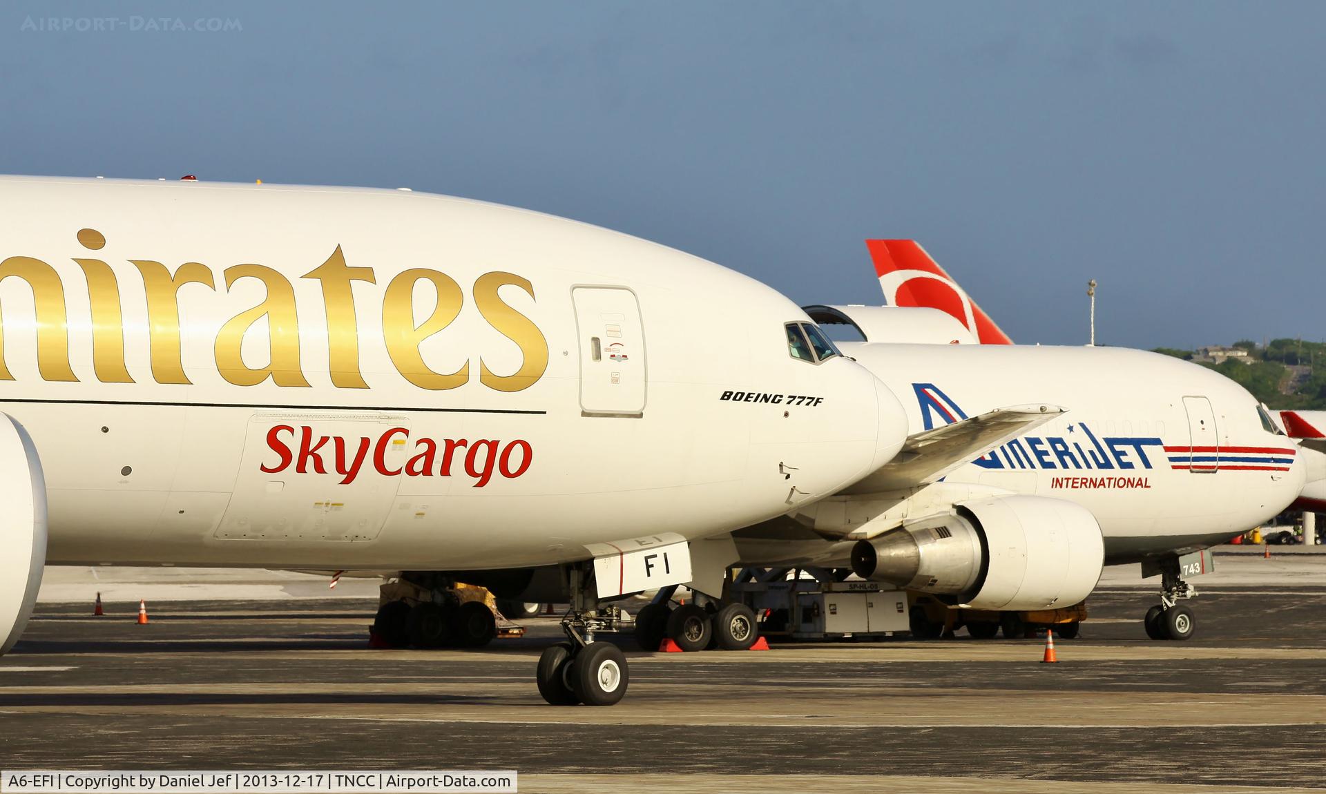 A6-EFI, 2012 Boeing 777-F1H C/N 35609, TNCC