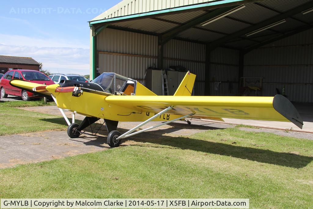 G-MYLB, 1993 Team Mini-Max 91 C/N PFA 186-12419, Team Minimax 91, Fishburn Airfield UK, May 2014.