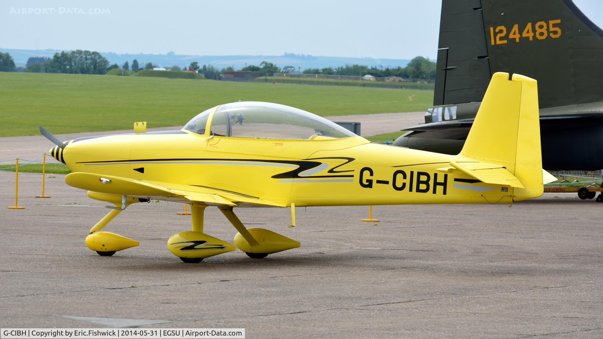 G-CIBH, 2005 Vans RV-8A C/N 69846, 1. G-CIBH visiting Duxford Airfield.