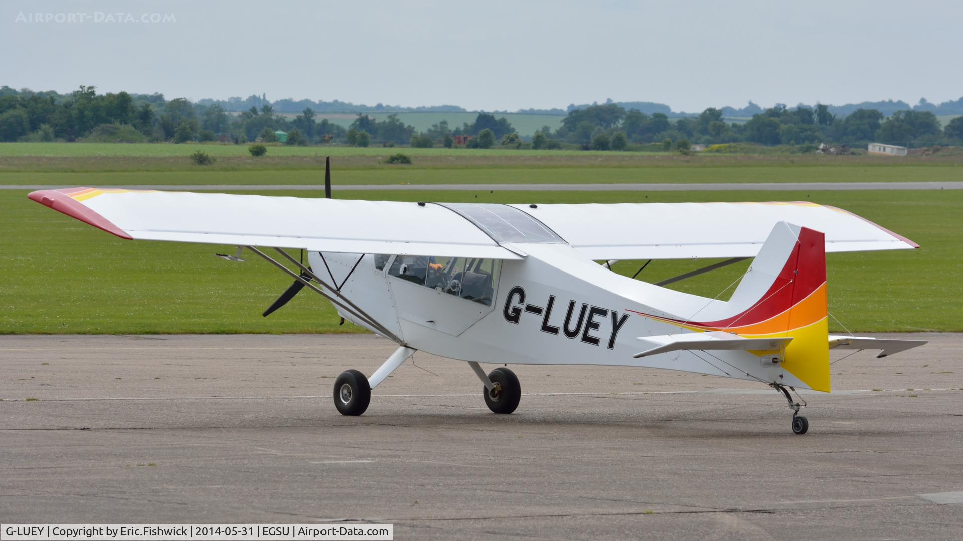 G-LUEY, 2010 Rans S-7S Courier C/N LAA 218-14772, 1. G-LUEY visiting Duxford Airfield.