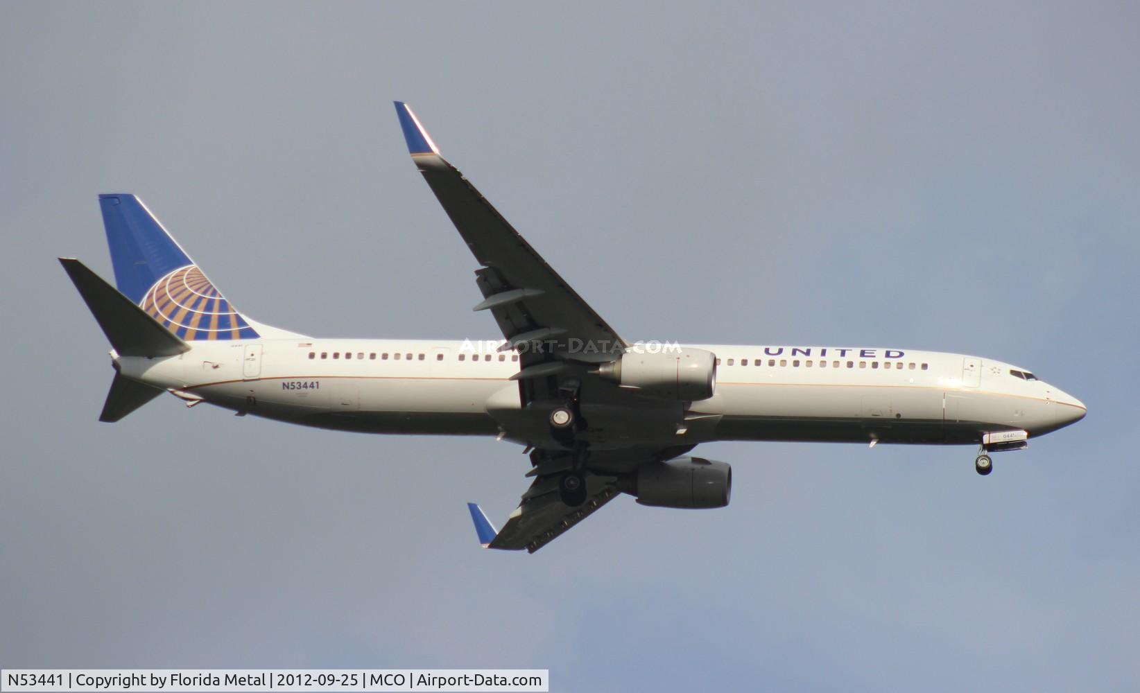 N53441, 2009 Boeing 737-924/ER C/N 30131, United 737-900