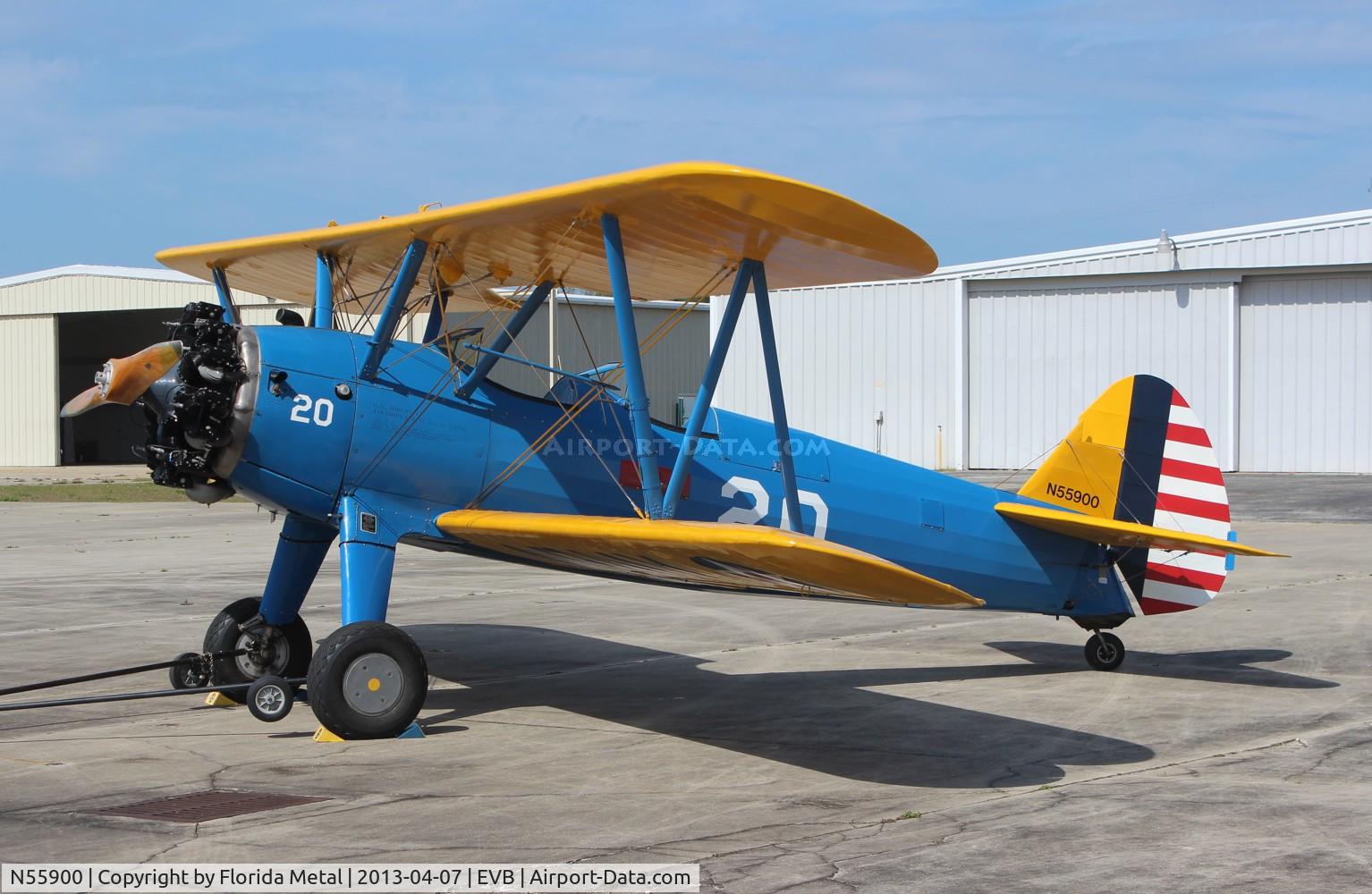 N55900, 1942 Boeing A75N1(PT17) C/N 75-3747, PT-17