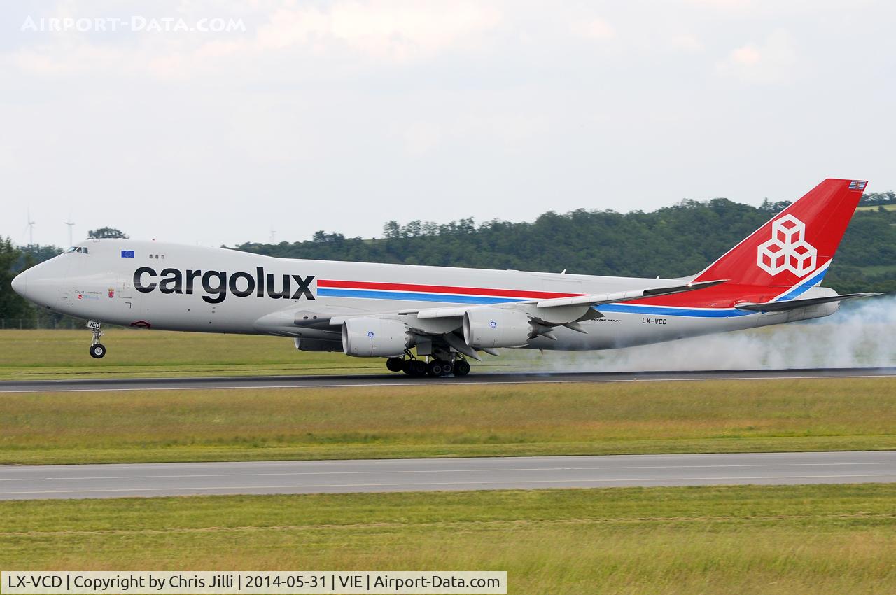 LX-VCD, 2011 Boeing 747-8R7F C/N 35809, Cargolux