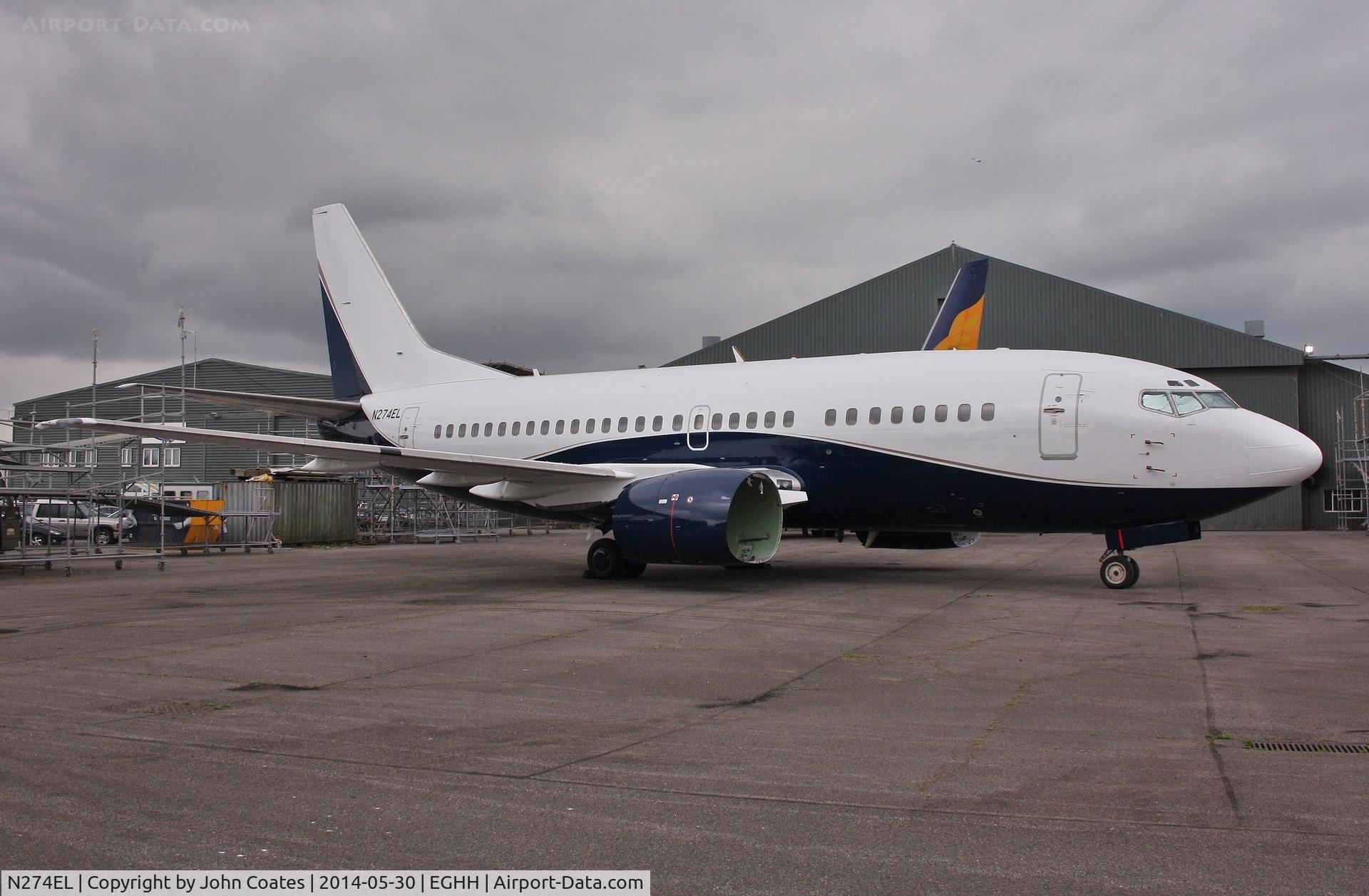 N274EL, 1991 Boeing 737-505 C/N 24274, New paint scheme