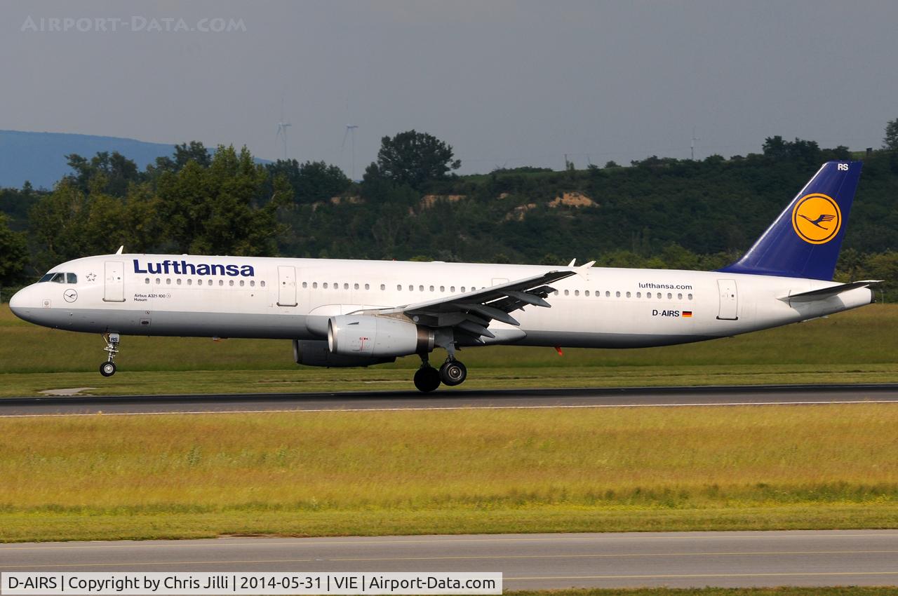 D-AIRS, 1996 Airbus A321-131 C/N 0595, Lufthansa (Husum)