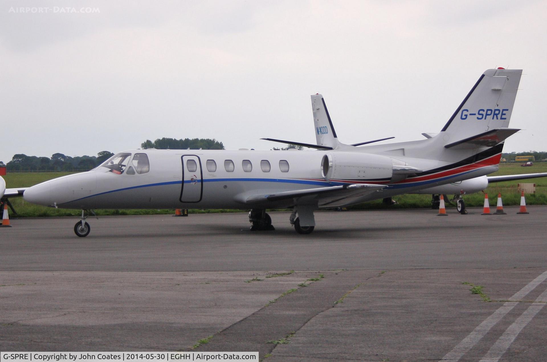 G-SPRE, 1999 Cessna 550 Citation Bravo C/N 550-0872, At CSE