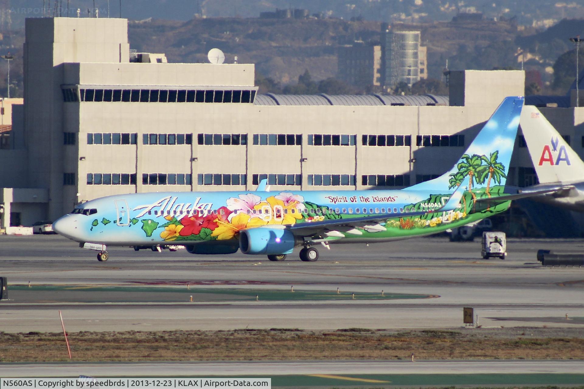 N560AS, 2006 Boeing 737-890 C/N 35179, Alaska Airlines 737-800 