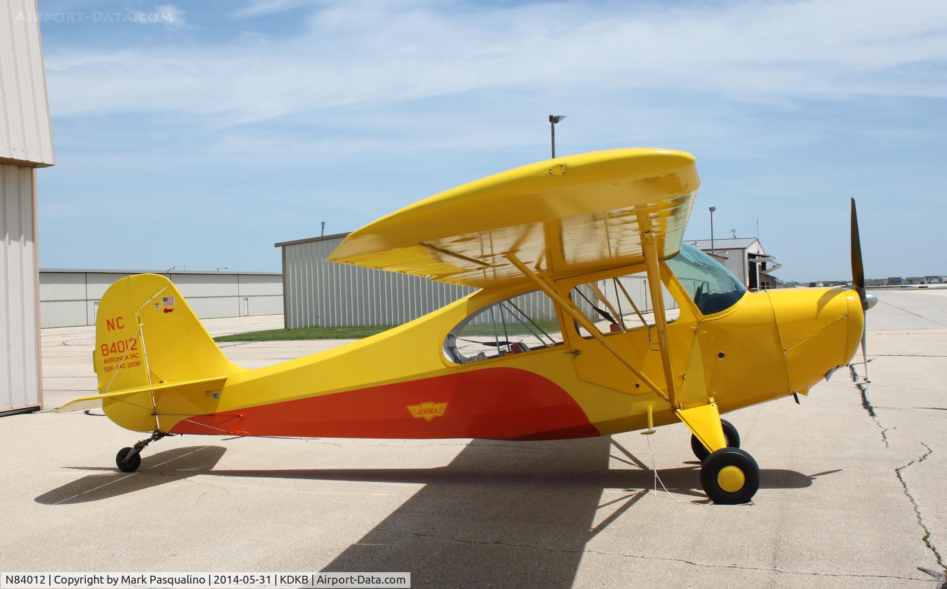 N84012, 1946 Aeronca 7AC Champion C/N 7AC-2699, Aeronca 7AC