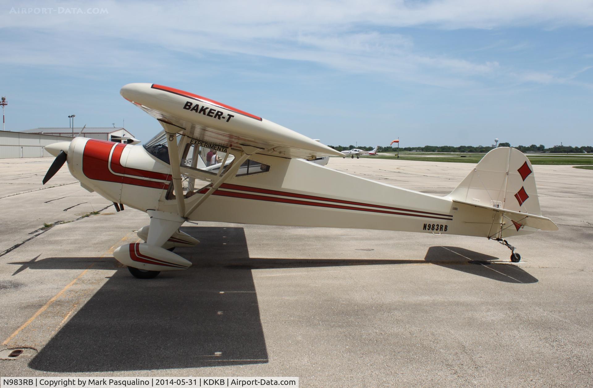 N983RB, 1990 Baker Gene Ray BAKER-T C/N 1, Baker-T