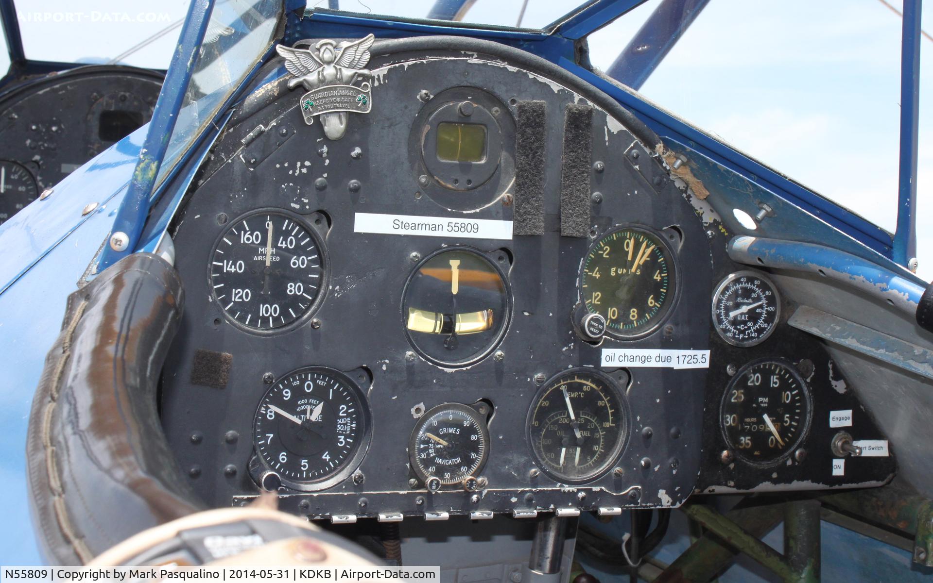 N55809, 1943 Boeing A75N1 (PT17) C/N 75-4690, Stearman