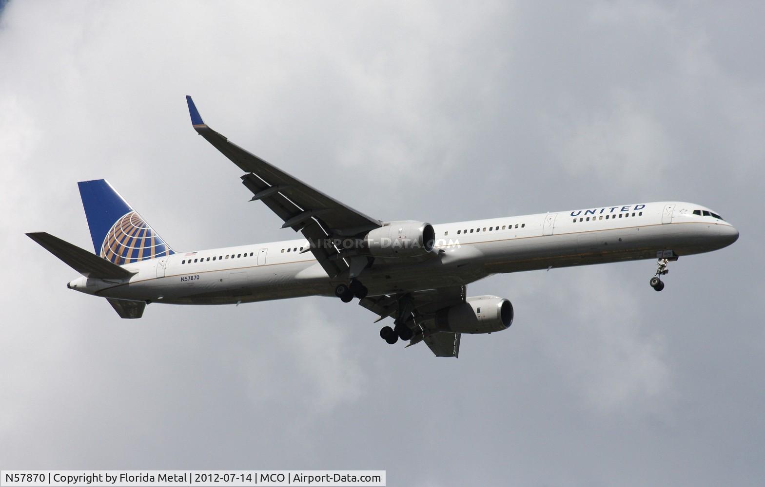 N57870, 2003 Boeing 757-33N C/N 33525, United 757-300