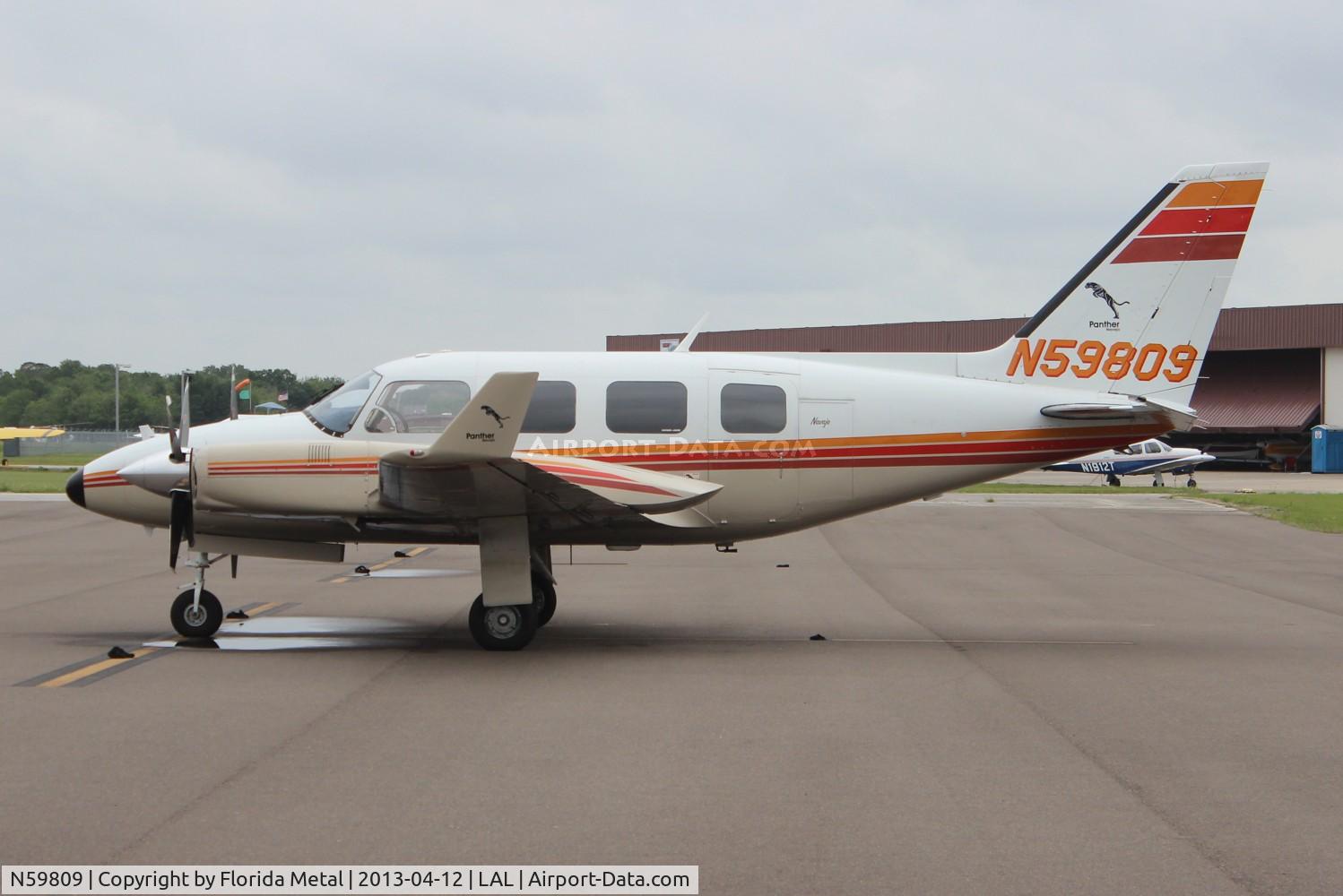 N59809, 1976 Piper PA-31-325 Navajo C/R C/N 31-7612037, PA-31-325