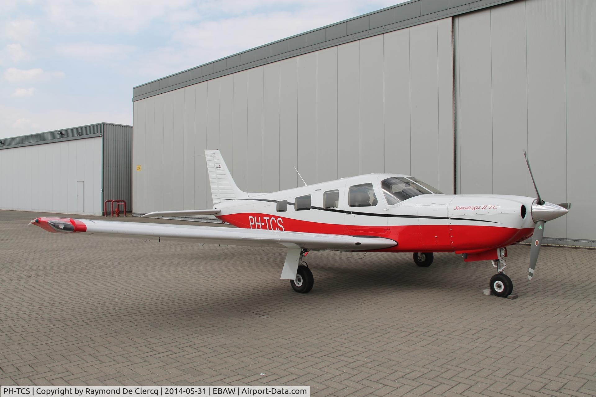 PH-TCS, 2001 Piper PA-32R-301T Turbo Saratoga C/N 3257241, Antwerp Airport.