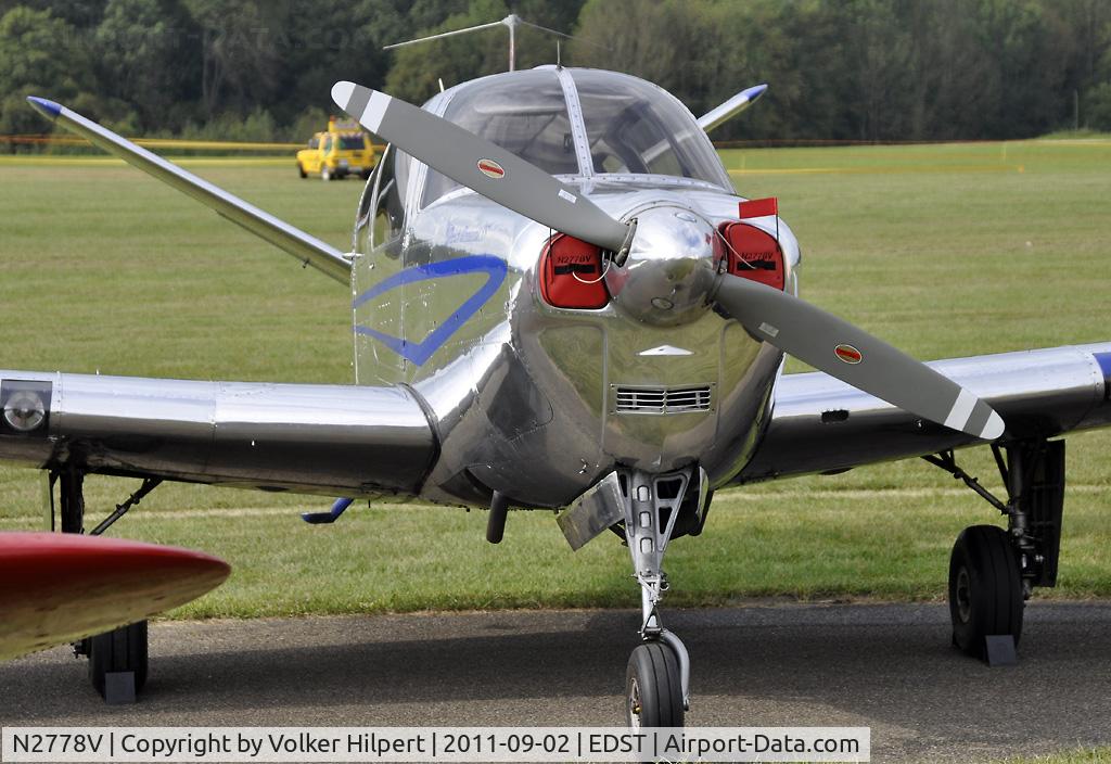 N2778V, 1947 Beech 35 Bonanza C/N D-170, at hahnweide