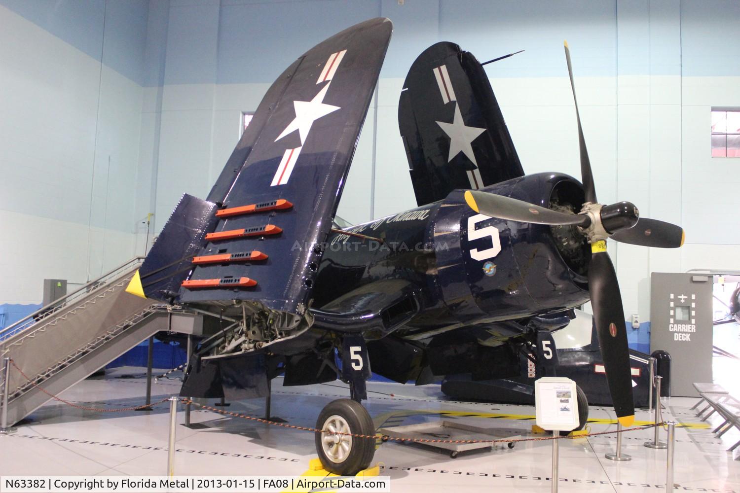 N63382, 1945 Goodyear FG-1D Corsair C/N 2900, FG-1D Corsair at Fantasy of Flight