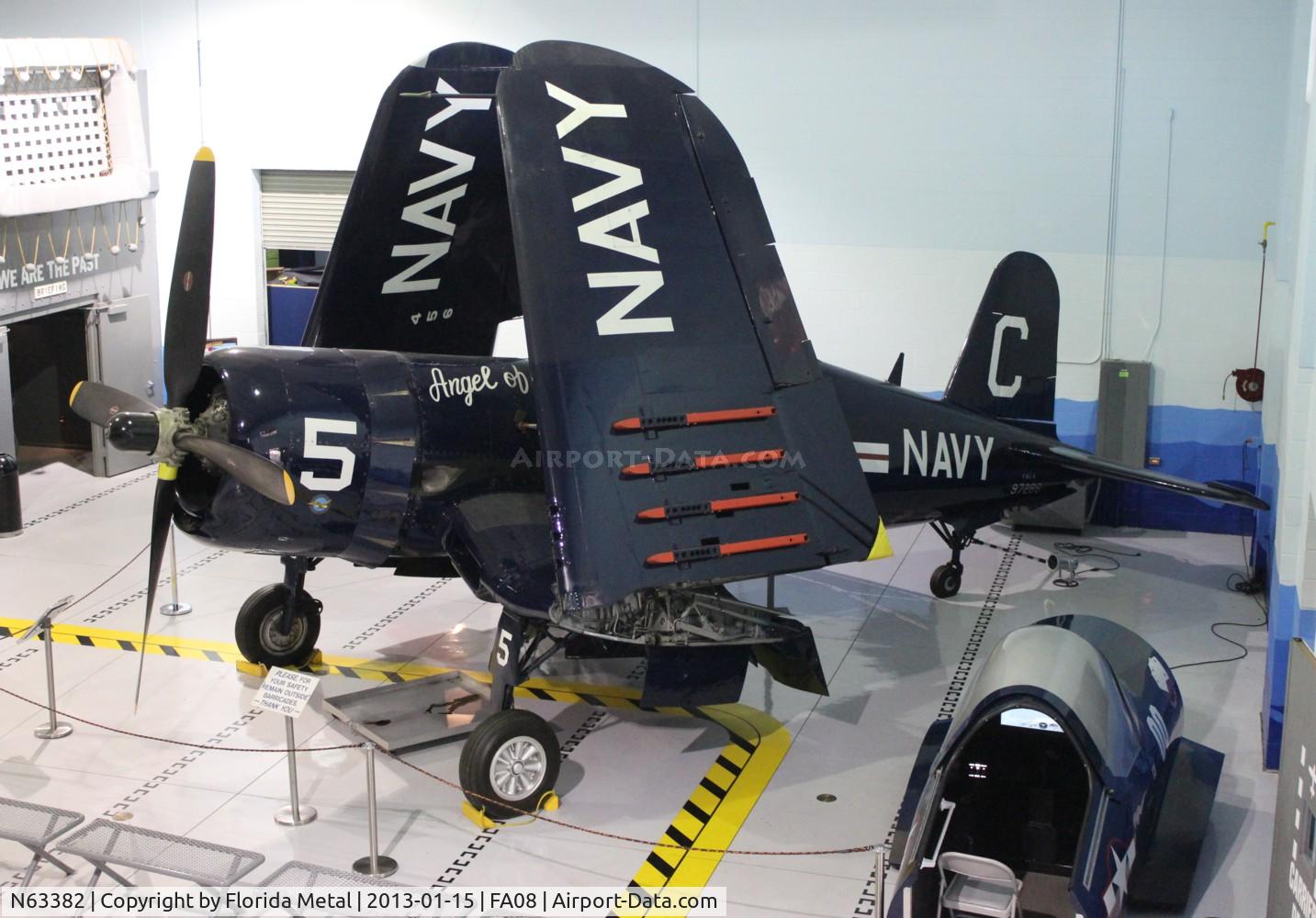 N63382, 1945 Goodyear FG-1D Corsair C/N 2900, FG-1D Corsair at Fantasy of Flight