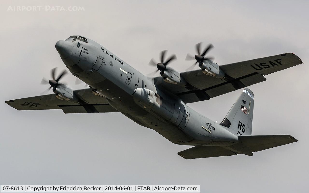 07-8613, 2004 Lockheed Martin C-130J-30 Super Hercules C/N 382-5624, departure via RW26