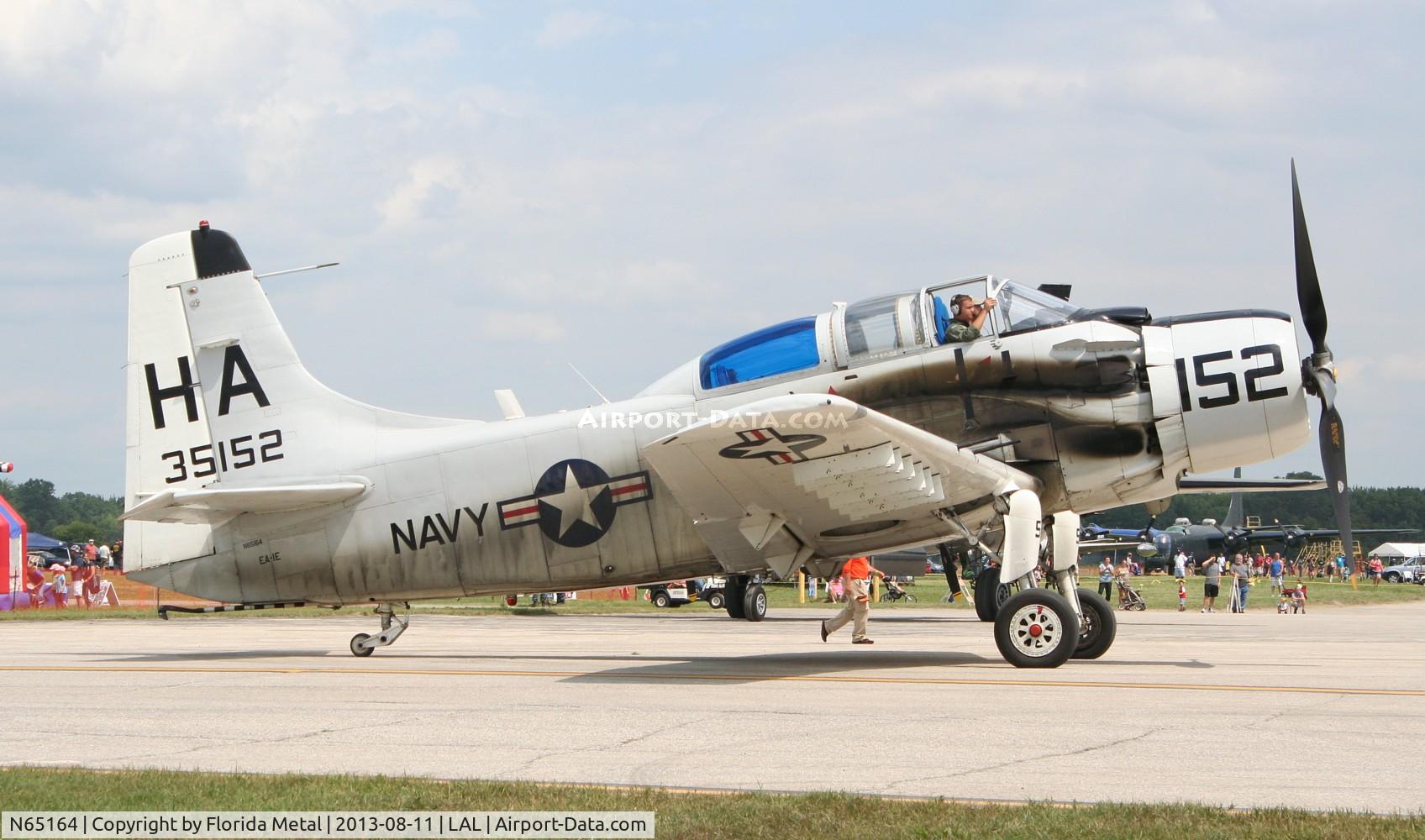 N65164, 1955 Douglas EA-1E Skyraider AD-5W C/N 55-471DH, EA-1E Skyraider at Thunder Over Michigan