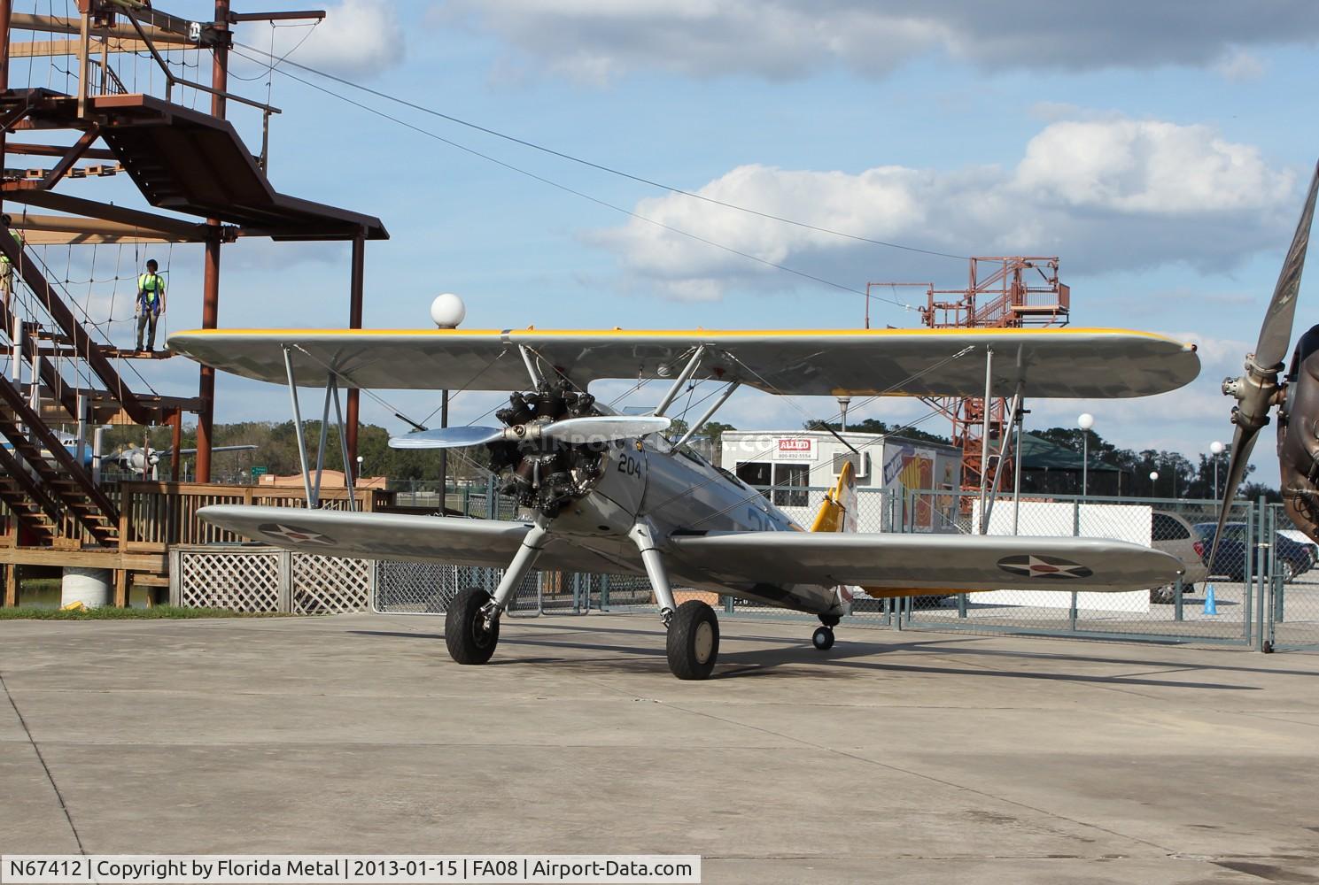 N67412, 1942 Boeing A75N1(PT17) C/N 75-3401, PT-17 at Fantasy of Flight