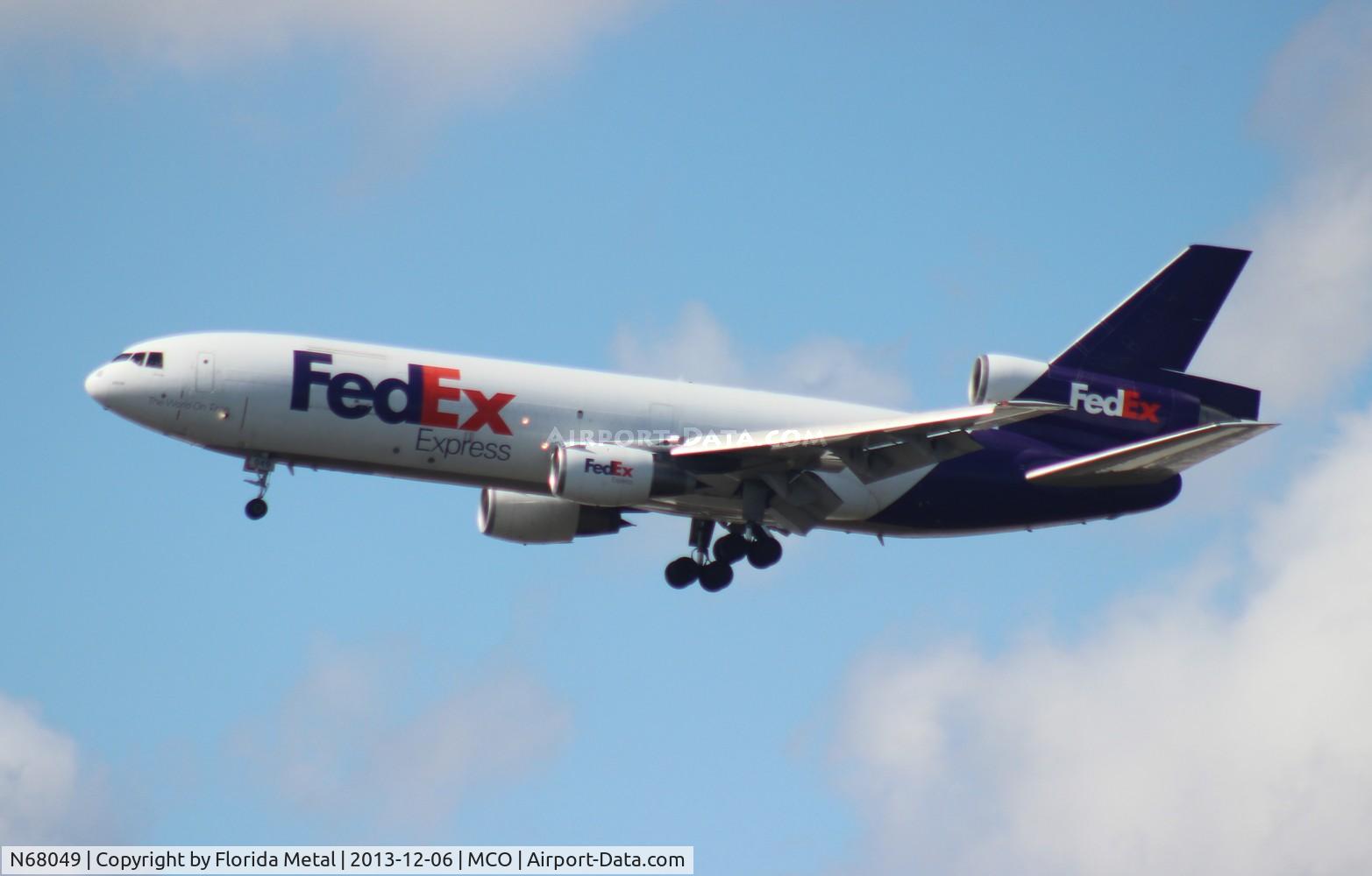 N68049, 1973 McDonnell Douglas MD-10-10F C/N 47803, Fed Ex MD-10-10F